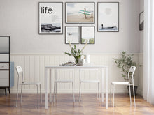 Load image into Gallery viewer, Glassara,, Dining Table 44" x 30" (110cm x 75 cm)