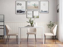 Load image into Gallery viewer, Glassara,, Dining Table 44" x 30" (110cm x 75 cm)