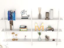 Load image into Gallery viewer, Modernatta,, Wall Mounted Shelves/Bookcase (41" x 40" (114cm x 102 cm)