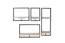 Load image into Gallery viewer, 21 Stories,, Wall Floating Shelves (Set of 4)