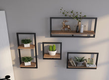 Load image into Gallery viewer, 21 Stories Wall Floating Shelves (Set of 4) (6754613657786)