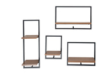 Load image into Gallery viewer, 21 Stories,, Wall Floating Shelves (Set of 4)