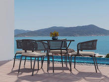 Load image into Gallery viewer, RopeVerse,, Patio Dining Chairs with Cushions (Set of 2)