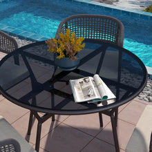 Load image into Gallery viewer, RopeVerse,, Outdoor Patio Dining Set (Include 4 Dining Chairs and 1 Dining Table)