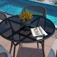 Load image into Gallery viewer, RopeVerse,, Outdoor Patio Dining Set (Include 4 Dining Chairs and 1 Dining Table)