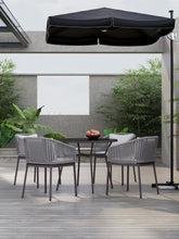 Load image into Gallery viewer, RopeVibe,, Outdoor Patio Dining Chairs with Cushions (Set of 2)