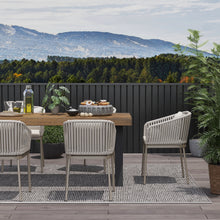 Load image into Gallery viewer, RopeVibe,, Outdoor Patio Dining Chairs with Cushions (Set of 2)