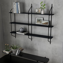 Load image into Gallery viewer, Modernatta,, Wall Mounted Shelves/Bookcase (41" x 40" (114cm x 102 cm)
