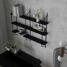 Load image into Gallery viewer, Modernatta,, Wall Mounted Shelves/Bookcase (41" x 40" (114cm x 102 cm)