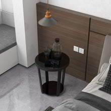 Load image into Gallery viewer, Cassadorna,, Glass End Table 20" x 22" ( 50 cm x 56cm)