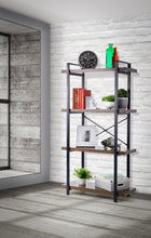 Load image into Gallery viewer, 21 Stories Etegere Bookcase 4-tier 45" W x 22" H (114 cm x 75 cm) (6754670149818)