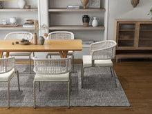 Load image into Gallery viewer, RopeVerse,, Patio Dining Chairs with Cushions (Set of 2)
